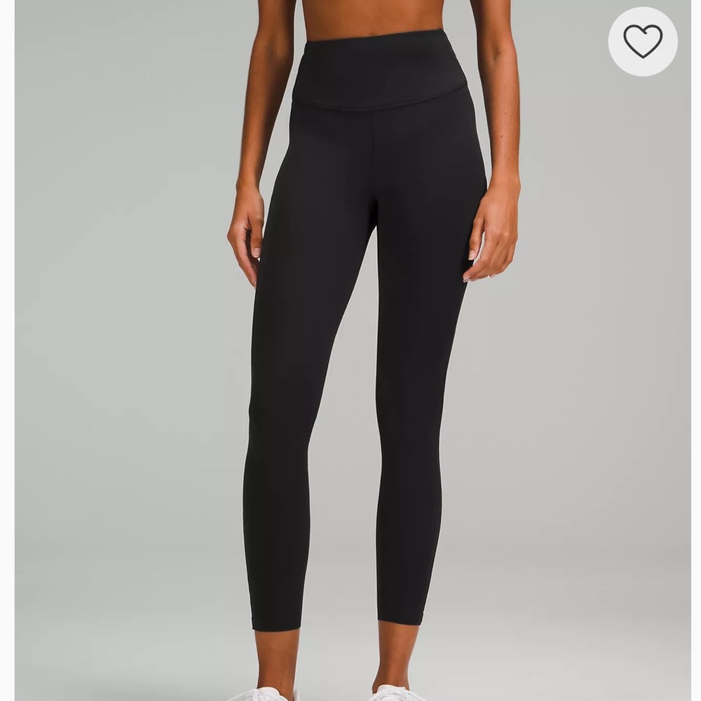 Black Lululemon Base Pace High-Rise Tight 25
